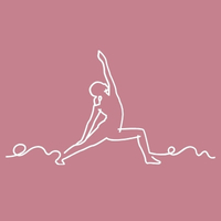 Posture du guerrier yoga Virabadrasana